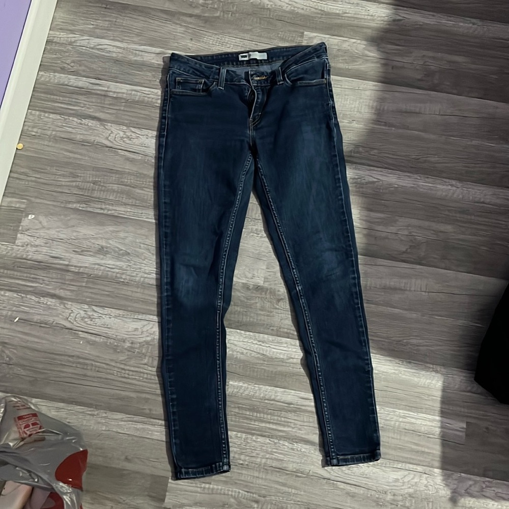 Levi blue jeans
